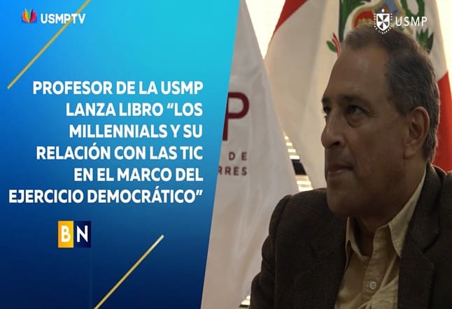 DOCENTE DE LA USMP LANZA LIBRO SOBRE LA DEMOCRACIA EN LA ERA TECNOLÓGICA